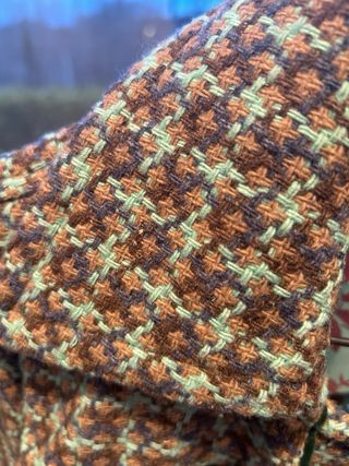 Abrigo vintage lana retro