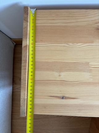 Mesitas de noche de pino natural Ikea