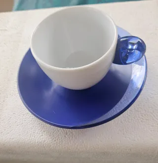 Set Guzzini Vintage Bianco e Blu 38 pezzi