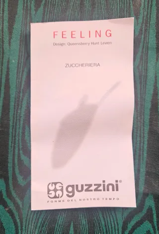 Set Guzzini Vintage Bianco e Blu 38 pezzi