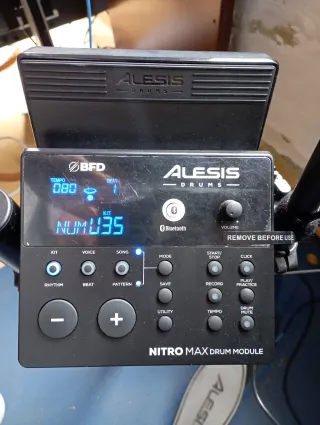 Batería Electrónica Alesis Nitro Mac