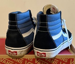 Vans SK8-Hi Blu/Nero Scarpe da Ginnastica
