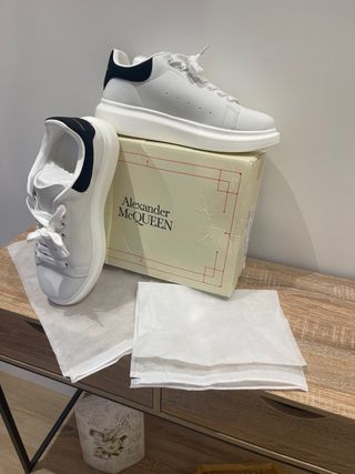 Zapatillas Alexander McQueen Blancas y Negras