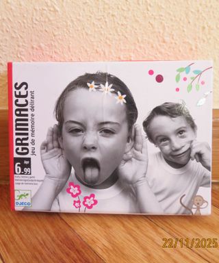 Juego de cartas Grimaces para niños - Djeco