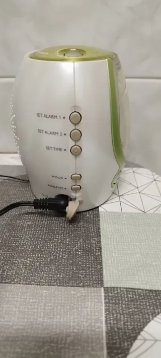 Radio Reloj Despertador Philips Verde/Blanco