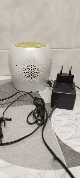 Radio Reloj Despertador Philips Verde/Blanco