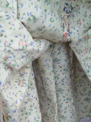 Falda vintage floral