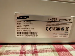 Stampante Laser Samsung ML-2165W Wi-Fi + 3 Cartucc