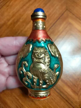 Bote rapé chino vintage