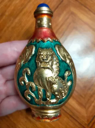 Bote rapé chino vintage