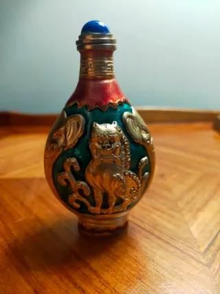 Bote rapé chino vintage