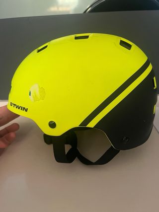 Casco de esquí para niño, talla 52-55cm