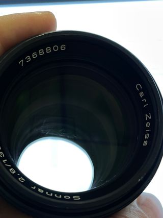 Obiettivo Carl Zeiss Sonnar 135mm f2.8 T* c/y