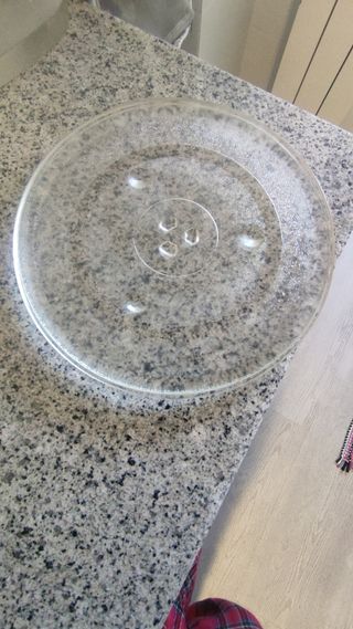 Plato giratorio para microondas