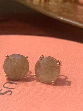 Pendientes Tous Labradorita baño de oro