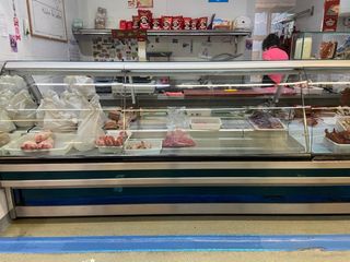 Mostrador frío para alimentación