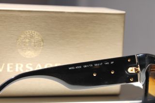 Occhiali Versace Donna Nero e Oro