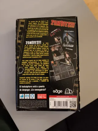 Juego de mesa Zombies Segunda Edición