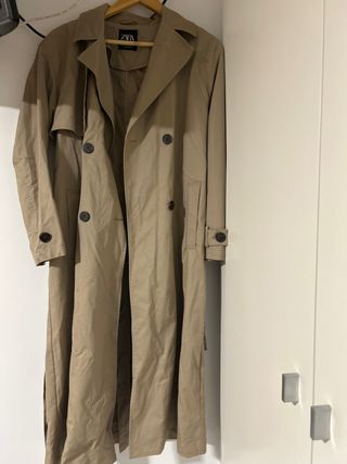 Gabardina Zara Beige