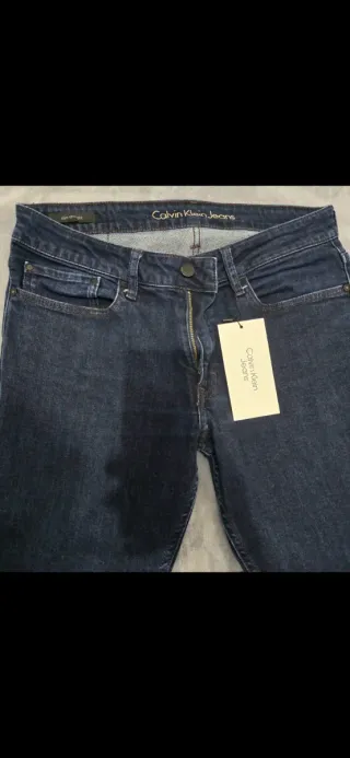 Jeans Calvin Klein W31 L32 Blu Scuro Nuovi