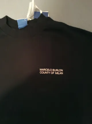 Sudadera Marcelo Burlon County of Milan Negra