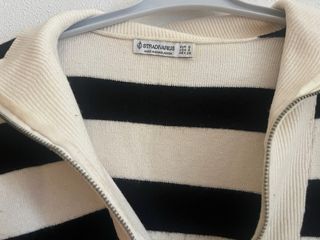 Jersey rayas blancas y negras