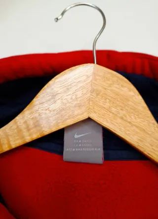 Sudadera Vintage Nike Roja Talla M