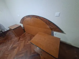 Juego Dormitorio Antiguo Madera