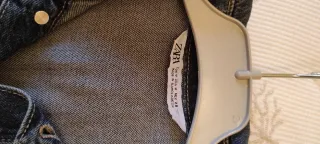 Vestido vaquero largo manga larga