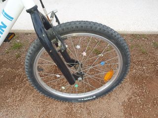 Bicicleta infantil Btwin blanca