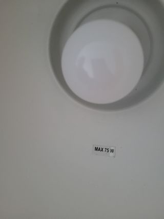 Lámpara de techo colgante de metal