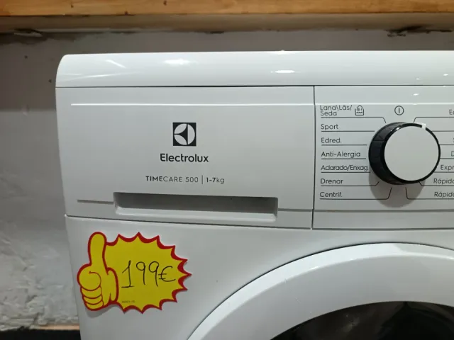 LAVADORA ELECTROLUX 7KG A+++
