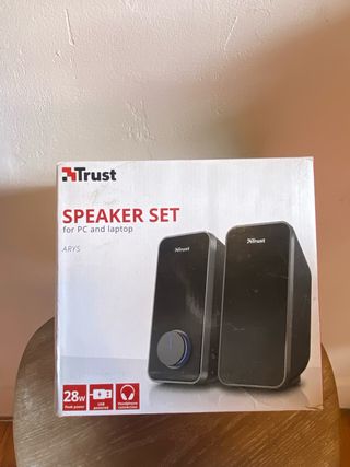Altavoces Trust ARYS para PC y portátil.