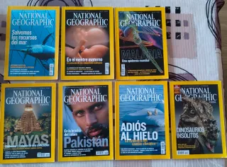 Lote revistas National Geographic Comaga 7