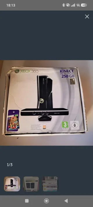 Xbox 360 S 250GB Kinect + 14 Juegos Caja Original