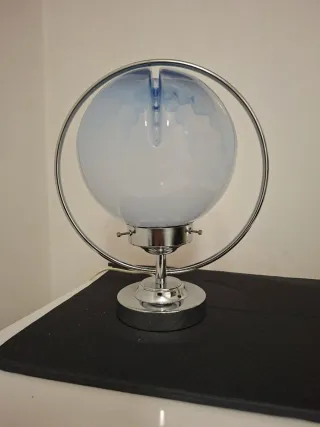 Lampada vintage vetro e metallo