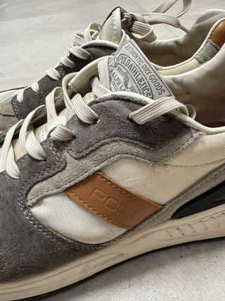 Zapatillas Polo Ralph Lauren Beige/Gris