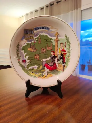 Plato decorativo Galicia