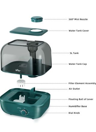 Humidificador Ultra Silencioso Bebés