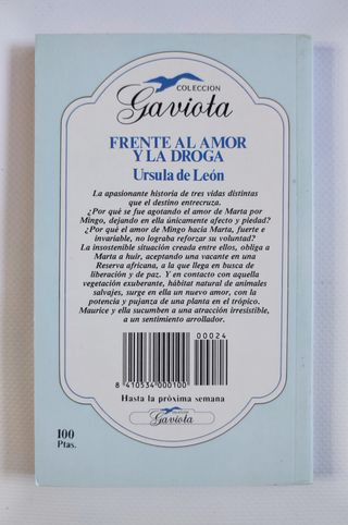 Frente al amor y la droga – Ursula de León