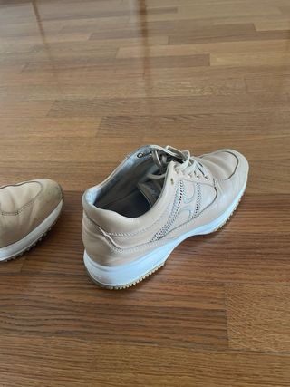 Scarpe Hogan donna beige/rosa taglia 37