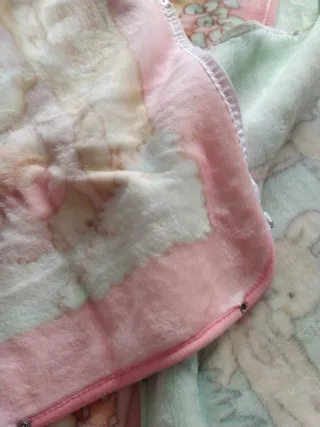 Mantas de bebé con ositos y globos