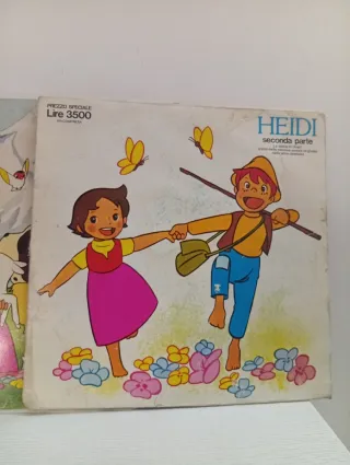 Heidi 45 giri prima e seconda parte