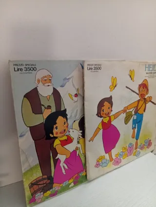 Heidi 45 giri prima e seconda parte