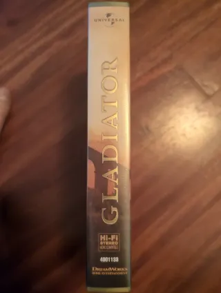 Película Gladiator VHS