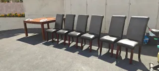 Juego de 6 sillas de comedor