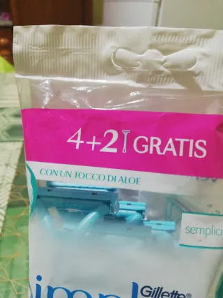 6 Rasoio Donna Gillette Simply Venus