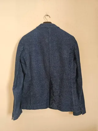 Americana Massimo Dutti Azul