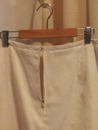 Traje de chaqueta blanco piqué