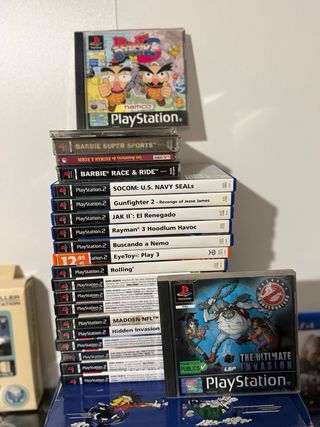 Lote videojuegos PlayStation, PS2/3/4, Nintendo...